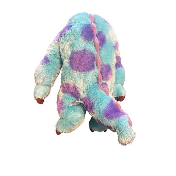 Disney Kids Blue Purple Sulley Monster Plush Doll Stuffed Toy - Picture 3 of 9